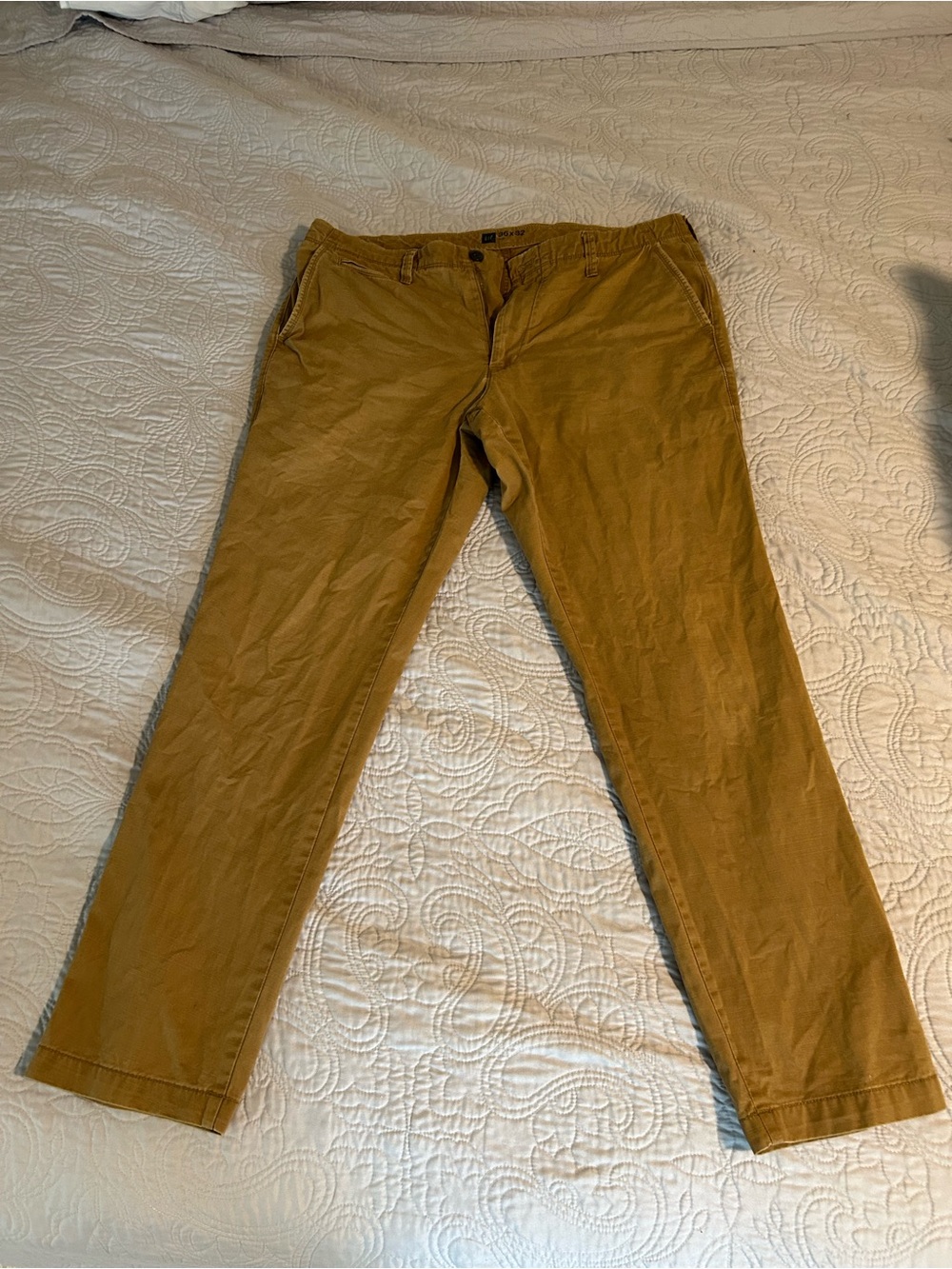 Men's Tan Gap 36 x 32 Chino Pants